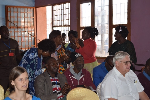 some participants at the closing of tpc3 training